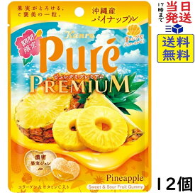 カンロ ピュレグミプレミアム 沖縄産パイナップル 54g×12個賞味期限2027/03