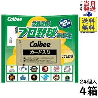 カルビー プロ野球チップス 2026 第2弾 24袋×4箱 賞味期限 2027/02