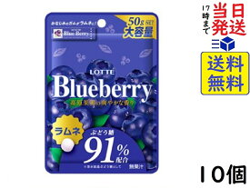 ロッテ ブルーベリーラムネ 50g ×10個賞味期限2024/05