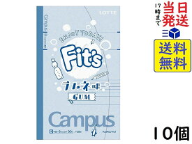 ロッテ Fit's キャンパスノート ( ラムネ味 ) 12枚 ×10個