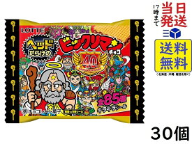 ロッテ ヘッドだらけのビックリマンチョコ ビックリマンチョコ 30個 BOX 食玩 賞味期限2026/03