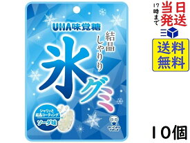 UHA味覚糖 氷グミ ソーダ味 40g ×10個賞味期限2024/08