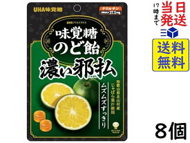 UHA味覚糖 味覚糖のど飴 濃い邪払 62g ×8個賞味期限2024/12