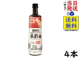 CJ FOODS JAPAN ミチョ 美酢 もも 900ml ×4本賞味期限2024/10/01