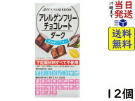 ニッコー アレルゲンフリーチョコレート　ダーク×12個賞味期限2026/07
