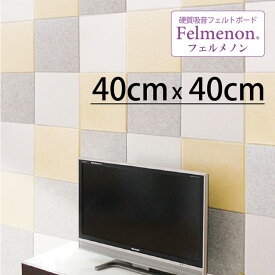 フェルメノン 吸音パネル45C　40×40×0.9cm（30枚入り）（FB-4040C）（ドリックス）送料無料　★北海道・沖縄・離島送料要見積　吸音　防音　断熱　保温40×40×0.9cm　1ケース（30枚入り）防音　吸音　送料無料