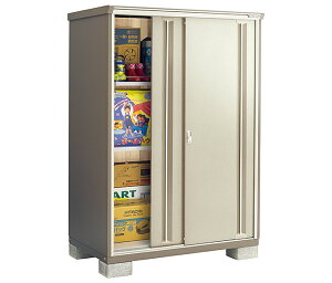 イナバ物置 ナイソーシスター KMW-139E【全面棚タイプ】物置き 小型 屋外 収納庫