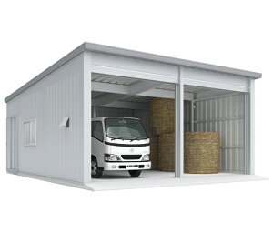 イナバガレージ 倉庫・ガレージSGN-376GUB-2(ジャイアント/多雪型/ベタ基礎)