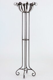 フラワースタンドストレート型（36438）（ジャービス商事）エクステリア　ガーデン用品　ガーデニング用品　園芸用品　スタンドデコレーション　アイアン