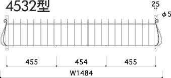 楽天市場】フラワーバルコニー N-1-4532型（35302）（ジャービス商事