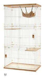 木製お掃除簡単キャットサークル M