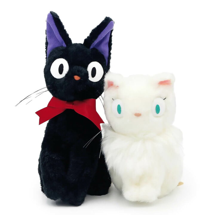 楽天市場】ぬいぐるみ ｢黒猫ジジ / 白猫リリー S（魔女の宅急便 