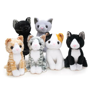 ぬいぐるみ 「プレミアムキャット ペアセット」 (電報なし) 送料無料 ハチワレ 猫 ねこ お祝い ギフト お祝い プレゼント ラッピング対応 バルーン 電報 文例 メッセージ 結婚祝い ウェルカ