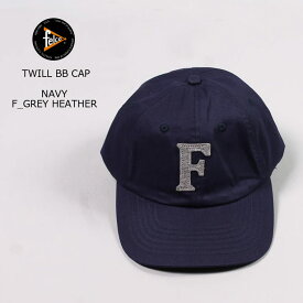 FELCO (フェルコ) TWILL BB CAP - NAVY_F_GREY HEATHER ベースボールキャップ メンズ レディース