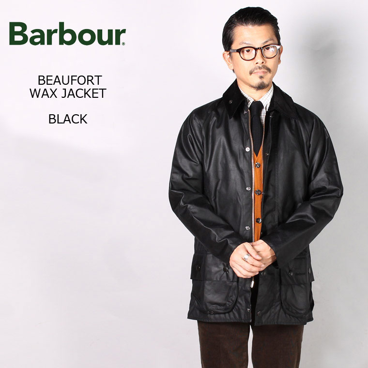 [並行輸入品] BARBOUR (バブアー) BEAUFORT WAX JACKET - BLACK ビューフォート オリジナル メンズ  オイルドジャケット | Explorer