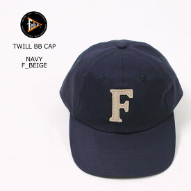FELCO (フェルコ) TWILL BB CAP - NAVY_F_BEIGE ベースボールキャップ メンズ レディース