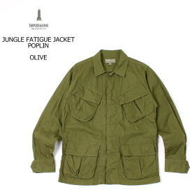 EMPIRE & SONS (エンパイア アンド サンズ) JUNGLE FATIGUE JACKET POPLIN - OLIVE ジャングルファティーグジャケット メンズ