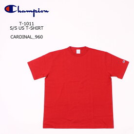 CHAMPION (チャンピオン) T-1011 US T-SHIRT - CARDINAL Tシャツ メンズ