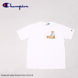CHAMPION (チャンピオン) T-1011 S/S US PRINT T-SHIRT UCLA - WHITE プリントTシャツ メンズ