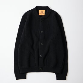 [並行輸入品] ANDERSEN ANDERSEN (アンデルセン アンデルセン) SKIPPER JACKET 7GG - BLACK ニット カーディガン メンズ