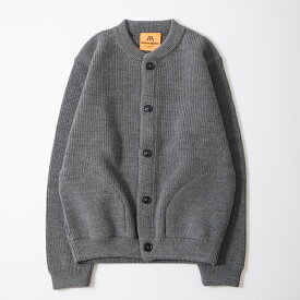 [並行輸入品] ANDERSEN ANDERSEN (アンデルセン アンデルセン) SKIPPER JACKET 7GG - GREY ニット カーディガン メンズ