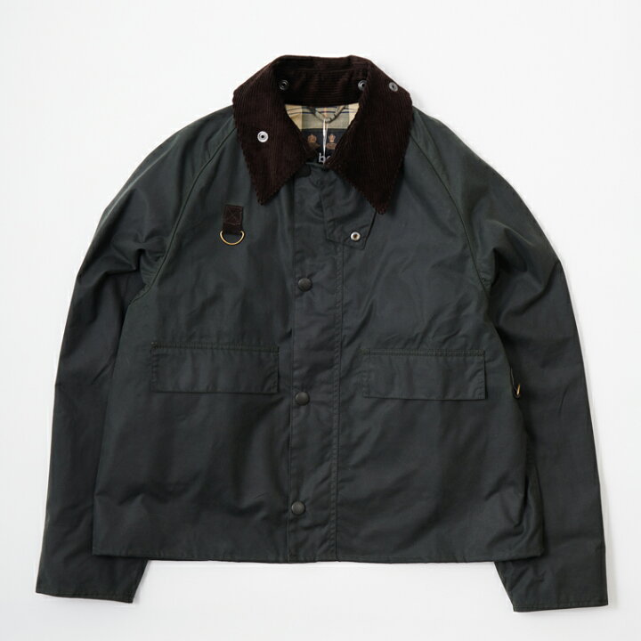 楽天市場】BARBOUR (バブアー) SPEY - SAGE ブルゾン メンズ オイルド  