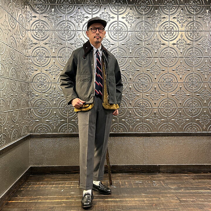 楽天市場】BARBOUR (バブアー) SPEY - SAGE ブルゾン メンズ オイルド 