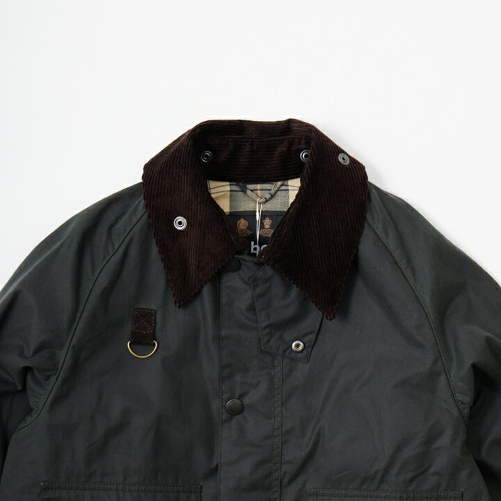 楽天市場】BARBOUR (バブアー) SPEY - SAGE ブルゾン メンズ オイルド 