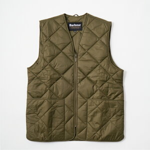 [sAi] BARBOUR (ouA[) BOX QUILTED LINER - FERN LeBOxXg