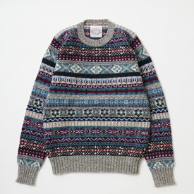 JAMIESON'S (ジャミーソンズ) AOFI CREW NECK PULLOVER - 748A_4 クルーネック ニット セーター メンズ