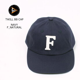 FELCO (フェルコ) TWILL BB CAP - NAVY_F_NATURAL ベースボールキャップ メンズ レディース