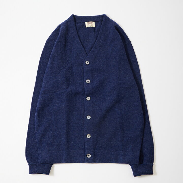 楽天市場】WILLIAM LOCKIE (ウィリアム ロッキー) LAMBSWOOL CARDIGAN 