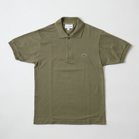 [並行輸入品] FRANCE LACOSTE (フランスラコステ) S/S PIQUE POLO - 316 TANK VERT KHAKI フララコ ポロシャツ メンズ