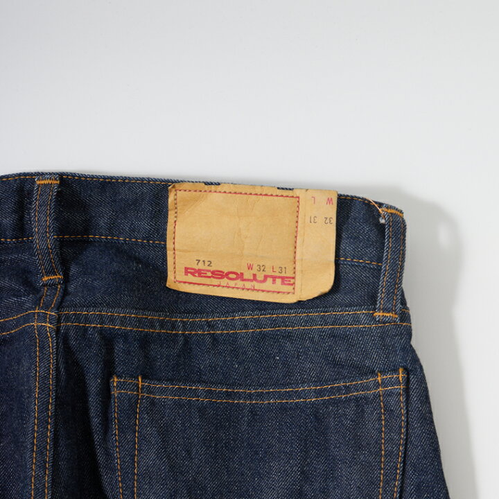 楽天市場】RESOLUTE (リゾルト) 712 ONE WASH [WAIST26-34] ジーンズ 