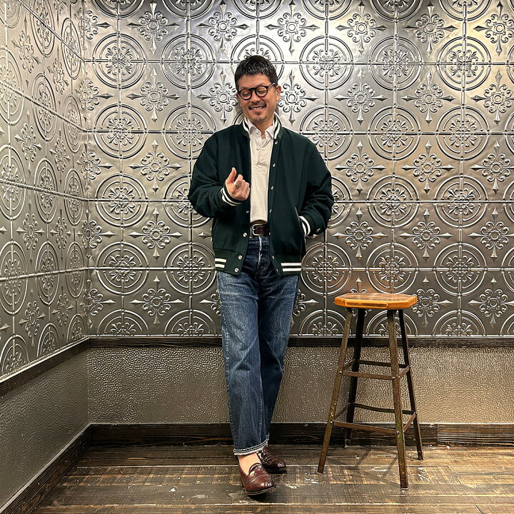 楽天市場】FELCO (フェルコ) SHAWL COLLAR VARSITY JACKET w/QUILT 