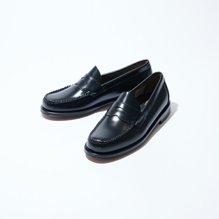 楽天市場】G.H.BASS (ジーエイチバス) LOGAN - BLACK ペニーローファー  