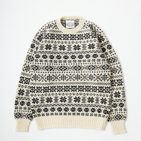 JAMIESON'S (ジャミーソンズ) AOFI CREW NECK PULLOVER - 625_104_999 クルーネック ニット セーター メンズ