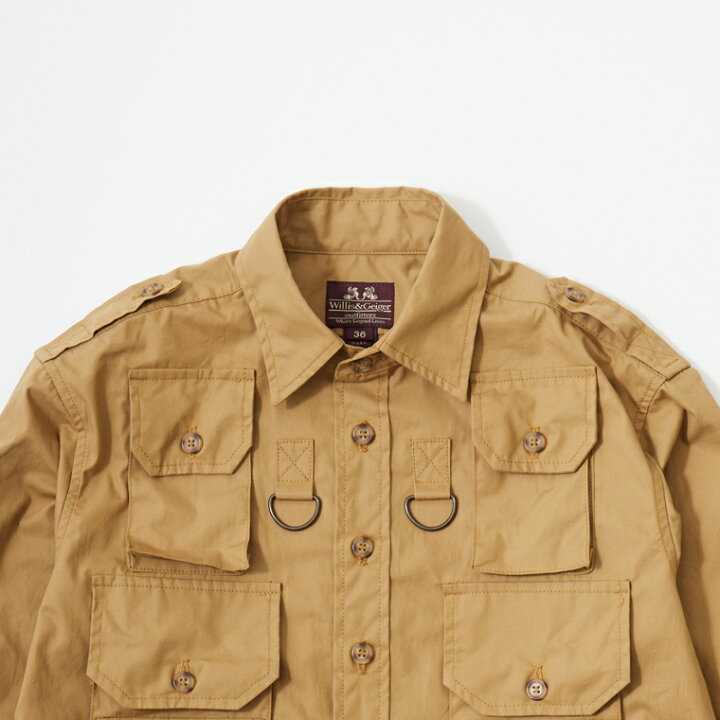 楽天市場】WILLIS & GEIGER (ウィリスアンドガイガー) UTILITY SHIRT 