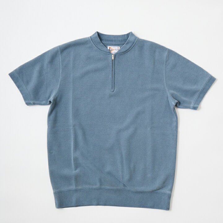 楽天市場】FELCO (フェルコ) S/S ZIP BASEBALL COLLAR SWEAT 10oz LT 