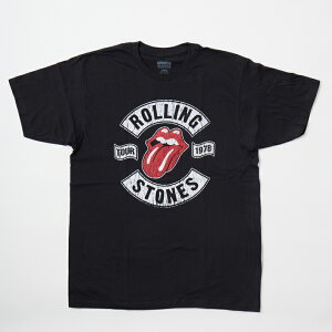 AMERICAN CLASSIC (�A�����J���N���V�b�N) S/S PRINTED T SHIRT THE ROLLING STONES - BLACK �v�����gT�V���c �����Y