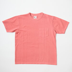 FELCO (�t�F���R) S/S PIQUE POCKET CREW T 40/2 PIQUE - PG RED �s�P T�V���c �����Y