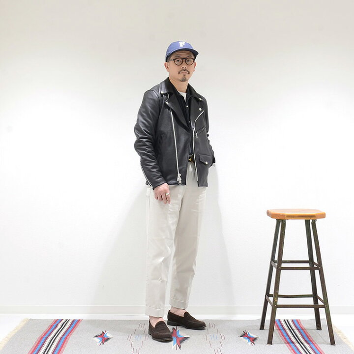 楽天市場】VANSON (バンソン) C2-SLIM FITTED SOFT COW LEATHER 