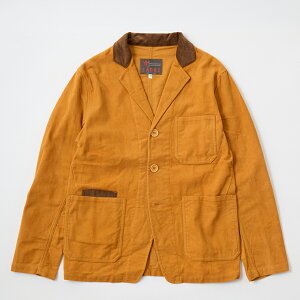 SABRE (�T�u��) TAILOR JACKET - BRISBANE MOSS MOLESKIN & CORDUROY - LT RUST_TAN�f�f