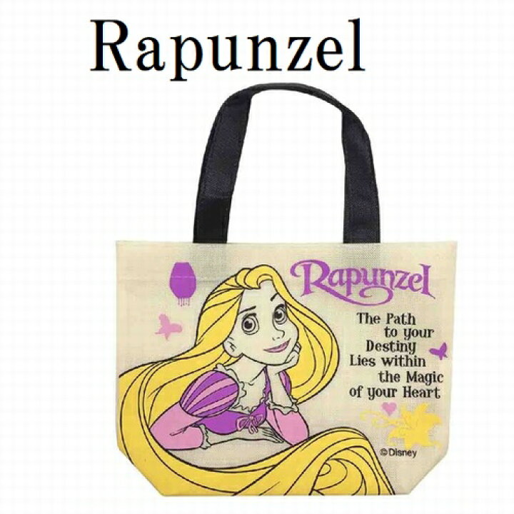 楽天市場 ミニトートバック ディズニー プリンセス かわいい 選べる4種類 キャラクター 不織布生地 丈夫 エクスプレスジャパン