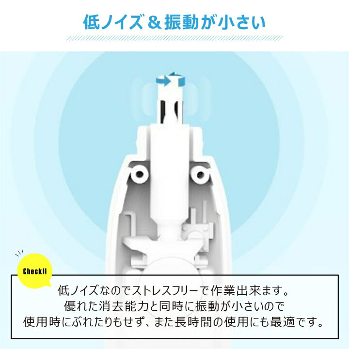 楽天市場 電動消しゴム 電池式 ワイヤレス 替え消しゴム付属 テレワーク 在宅 操作簡単 低ノイズ キャップ付き イラスト 大人 お子様 シンプル 学校 子供 エクスプレスジャパン
