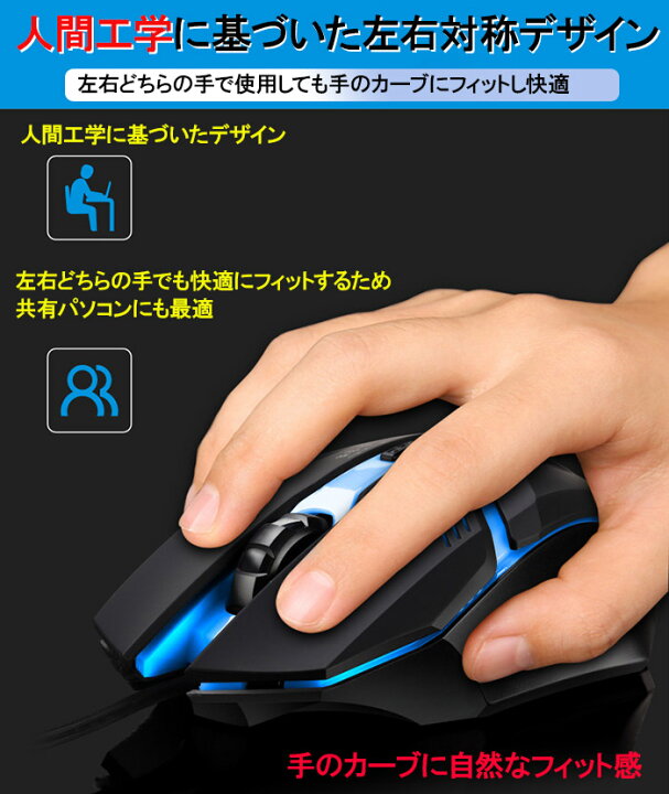 楽天市場 光るマウス 光学式 有線 Dpi3段階調節可能 4ボタン 滑り止め加工 快適 人間工学に基づいたデザイン かっこいい 手のカーブにフィット ゲーミングマウス Led ライト 光る 動画閲覧 ゲーム Web閲覧 資料作成にも ホワイトデー エクスプレスジャパン