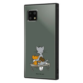 AQUOS sense4 ケース トムとジェリー 耐衝撃 ハイブリッドケース KAKU Hammer トムジェリ かわいい キャラクター TPU かっこいい おすすめ 安心 衝撃吸収 シャープ SHARP イングレム 送料無料 快適 ポリウレタン 可愛い AQUOSsense