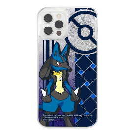 iPhone 12 ケース 12 Pro ポケットモンスター ラメ グリッターケース ルカリオ 人気 おすすめ かわいい キャラクター TPU アイフォン かっこいい 安心 ポリカーボネート アップル Apple イングレム 送料無料 快適 ポケモン 可愛い アイフォーン