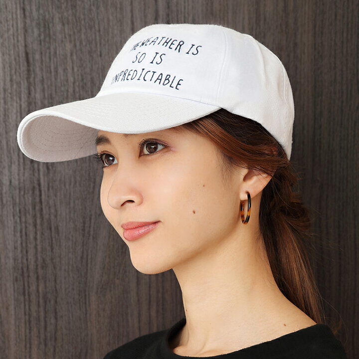 楽天市場 キャップ レディース 白 帽子 送料無料 ベースボールキャップ 大きめ メンズ 単色 野球帽 ホワイト エクレボ 楽天市場店