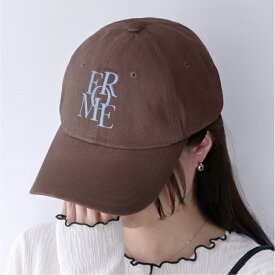 ＼クーポン利用で2601円〜／ 韓国 キャップ レディース 深め 帽子 ブランド 刺繍 FORME メンズ コットン FORMEキャップ 春夏 秋 冬 イニシャル 女の子 韓国ファッション 韓国トレンド 日よけ おしゃれ マストバイ ブラウン BROWN